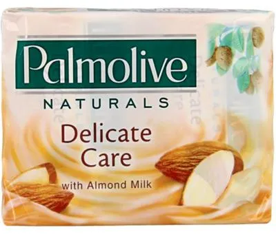 Productafbeelding van Palmolive Zeep Sensitive, Amandelgeur (4 stuks x 90 gram)