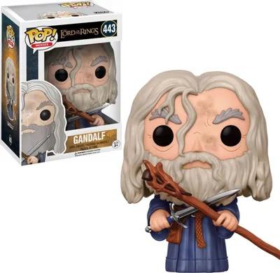 Obrázek produktu pro FUNKO Pop! Movies: Lord Of The Rings - Gandalf, Sběratelská postavička, Filmy a televizní seriály