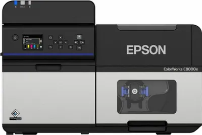 Produktbild von Epson ColorWorks C8000e MK - Etiketten-/Labeldrucker - Tintenstrahldruck