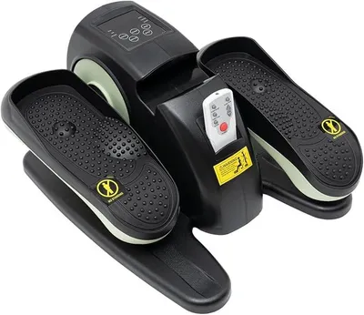 Produktbild von Under Schreibtisch Ellipsentrainer Electric Elliptical Trainer Mit Fernbedienung Mini Crosstrainer 5-Gänge Einstellbar mit LCD-Display Elliptical Ellipsentrainer,Für Heim und Bürogebrauch