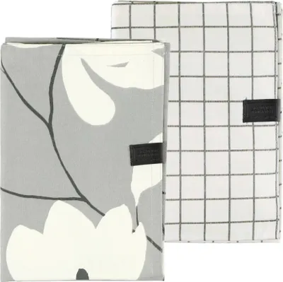 Image de Collection SCHÖNER WOHNEN Torchon DUO Gris 50 x 70 cm