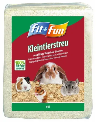 Image de Litière de petits animaux en forme + fun