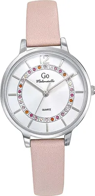 Imagen del producto de Reloj de pulsera analógico para mujer, color dorado, modelo Mademoiselle, con correa de acero inoxidable (D2UGO695367)