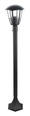 Image de Rabalux Lampe de jardin noire Marseille pour ampoule E27 100cm 8568
