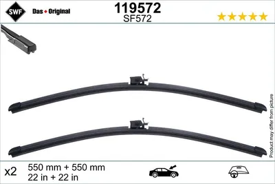 Produktbild von SWF DAS ORIGINAL Scheibenwischer Wischblatt Vorne passend für MERCEDES-BENZ C-Klasse T-modell (S205) Rahmenlos