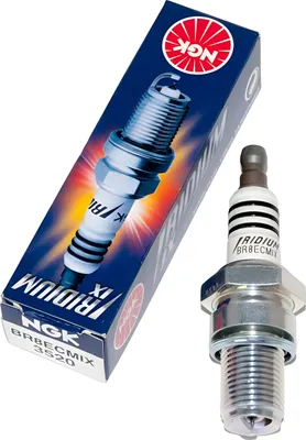 Produktbild von NGK Zündkerze BR8ECMIX Iridium-Zündkerze entstört, 19,0mm Langgewinde Ø 14,0mm, 3520