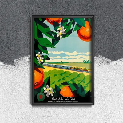 Produktbild von Poster - Canvas - Leinwand - 21 cm x 29,7 cm - Fotoposter - Leinwandkunst - die Route der Silberflotte