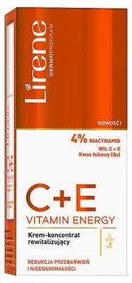 Produktbild von Lirene C+E Vitamin Energy Krem-koncentrat rewitalizujący na dzień i na noc, 40 ml