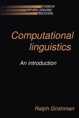 Produktbild von Computational Linguistics