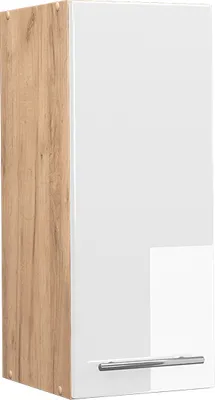 Produktbild von Hängeschrank Vicco Fame-Line Weiß Hochglanz 30 cm, Model 38412