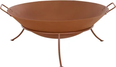 Image de Siena Garden Bol à feu Rusty Diamètre 61Cm, Avec poignées Avec poignées