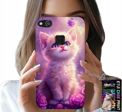 Zdjęcie produktu dla Etui Do Huawei P9 Lite 2016 - Słodki Kotek, Kot, Wzory Ze Zwierzętami