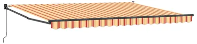 Zdjęcie produktu dla Markiza Żółty i pomarańczowy 450 x 300 x 165 cm