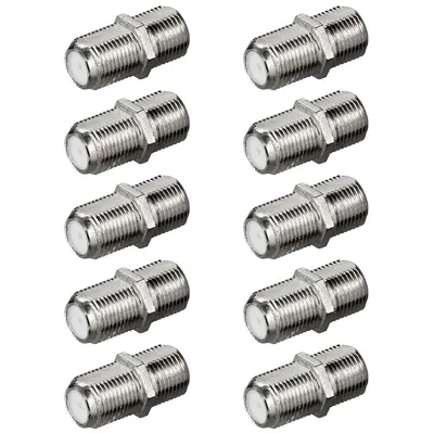 Produktbild von 10x F-Verbinder SAT Buchse/Buchse für F-Stecker Koaxial Antennenkabel