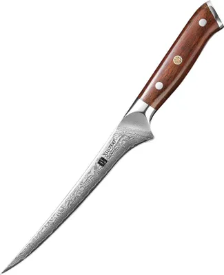 Produktbild von XinZuo - Filetiermesser aus Damast - B13R Yu series