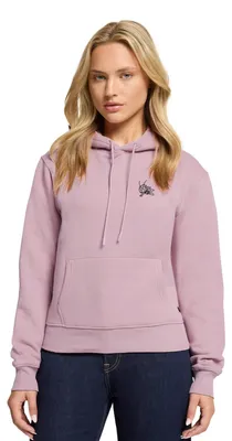 Produktbild von Spreadshirt Biene Maja Fliegend Stick Damen Premium Hoodie, L, Altrosa