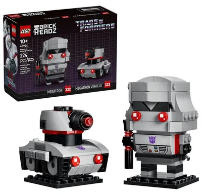 Produktbild von Lego 40924 BrickHeadz Megatron Robot And Vehicle 10+ Yearbeschädigt