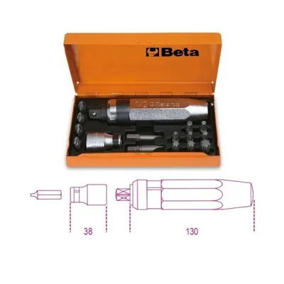 Image de Coffret tournevis à frapper - Beta - 012950108 - 1295/c14