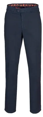 Produktbild von Brühl - Comfort Fit - Herren Chino Hose, London (643184080100), Größe:31, Farbe:Blau (650)