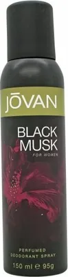 Produktbild von Jovan Black Musk Perfumed Deodorant Spray 150ml