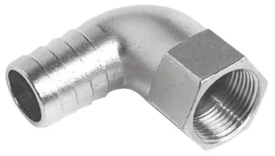 Zdjęcie produktu dla 90° żeński adapter węża 1/2" x 18 mm Osculati 17.194.01