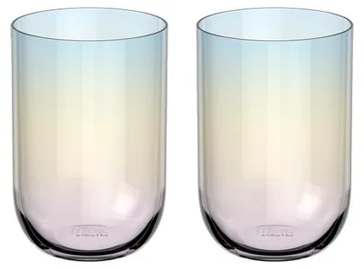 Immagine prodotto di like. by Villeroy & Boch Like Pearl Longdrink-Glas, Set 2tlg. 8 x 12 cm Vorteilsset 3 Stück 1951858190 4003686448599