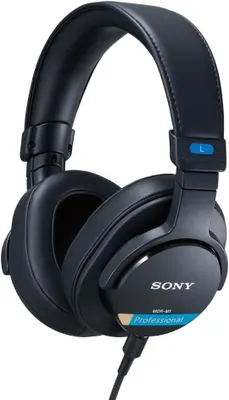 Produktbild von Sony MDR-M1 Studio Kopfhörer Over-Ear, geschlossener Monitor, 5Hz–80kHz Ultra Wideband Wiedergabe, 50 Ohm, abnehmbare Kabel