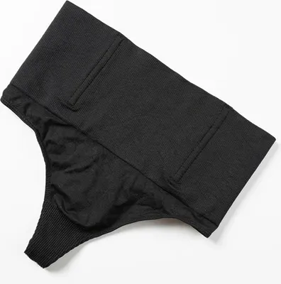 Produktbild von Jumada's - Shapewear - Tanga mit hoher Taille - Korrekturunterwäsche - Schwarz - Größe S
