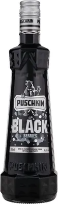 Produktbild von Puschkin Black Berries Vodka | 16,6 % vol | 0,7 l