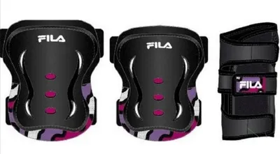 Produktbild von Fila 3-teiliges Schutzset Kinder Lila