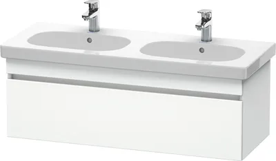 Image de Duravit DuraStyle meuble sous-lavabo mural 6386, 1 tiroir, 1150mm, pour D-Code, DS638601818
