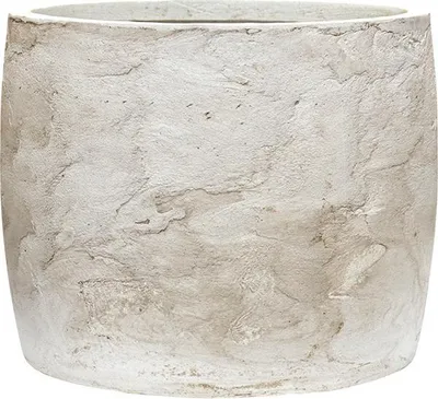 Productafbeelding van BAQ - Bloempot - beige - D41 x H41 cm - Opening 34 cm