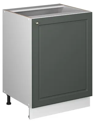 Obrázek produktu pro Spodní skříňka kuchyňské linky Vicco Fame-Line Zelená zlatá země/Bílá 60 cm 1 dvířka bez pracovní desky, Model 65125