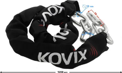 Zdjęcie produktu dla Łańcuch Zabezpieczający Kovix Kc10B-120