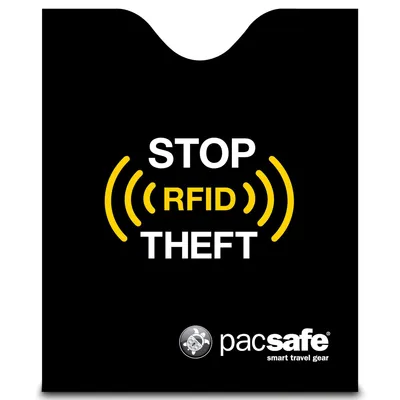 Produktbild von Pacsafe RFIDsleeve 50 Pass Protector Black
