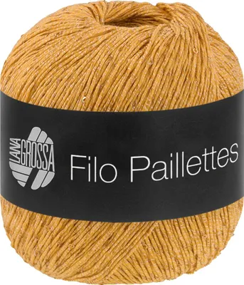 Produktbild von Lana Grossa - Filo Paillettes 0004 dottergelb