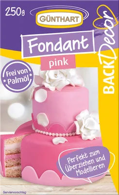 Produktbild von Günthart Fondant różowy 250 g