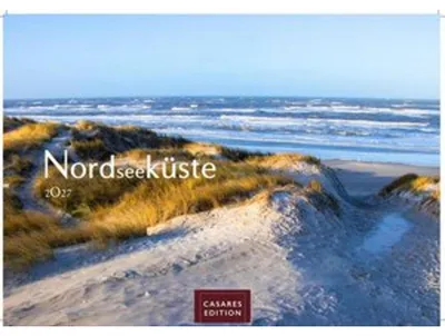 Image de Calendrier 2027 de la côte de la mer du Nord - Calendrier mural | Calendrier photo Allemagne 50 x 35 cm - avec des motifs évocateurs de dunes, de vasières, de phares et de paysages côtiers maritimes