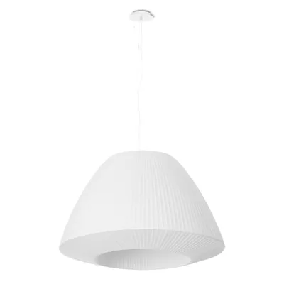 Productafbeelding van Hanglamp BELLA, wit, 3xE27, 15W, stof, afmetingen: 138x60x60cm, IP20, Sollux Lighting