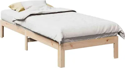 Image de Maison Exclusive - Lit en bois massif sans matelas 90x200 en pin