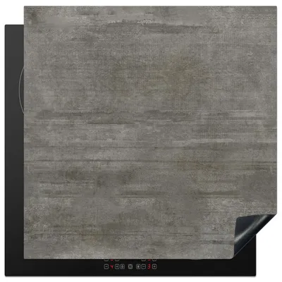 Produktbild von KitchenYeah© Herdabdeckplatte Struktur - Beton - Stein - Muster , 78x78cm, Küche Deko, Glaskeramikkochfeld Herdabdeckung, Abdeckplatte fùr Kochfeld