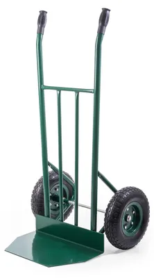 Zdjęcie produktu dla Wózek transportowy G21 Profi, 280 kg, pompowane koła, zielony