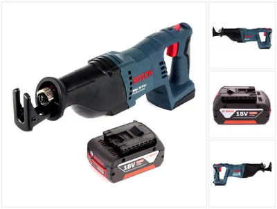 Produktbild von Bosch GSA 18 V-Li Akku Säbelsäge 18V + 1x Akku 4,0Ah - ohne Ladegerät, ohne Koffer