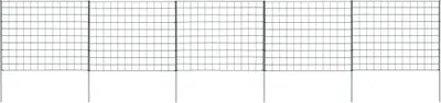 Zdjęcie produktu dla Płotek ogrodowy, 77,5 x 64 cm, zielony