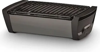 Produktbild von Enders Aurora Holzkohlegrill Tischgrill BBQ Grill Party Lüftertechnologie grau