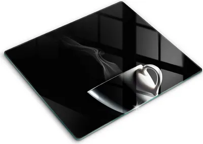Obrázok produktu pre Sklenený kuchynský backsplash - Sklenený kuchynský backsplash - 60 x 52 cm - Sporák Kuchynský Splashback - Šálka ​​čaju