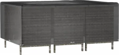 Produktbild von vidaXL Gartenmöbel-Abdeckung 12 Ösen 270x180x90 cm Rechteckig