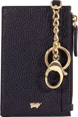 Produktbild von Braun Büffel Leder Schlüsselmäppchen Asti Wallet 4CS Navy dunkelblau