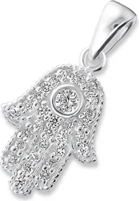 Produktbild von Fatimas Hand Anhänger 925er Silber