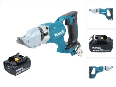 Image de Makita DJS 200 F1 Cisaille à tôle sans fil 18 V 2,0 mm Brushless + 1x batterie 3,0 Ah - sans chargeur